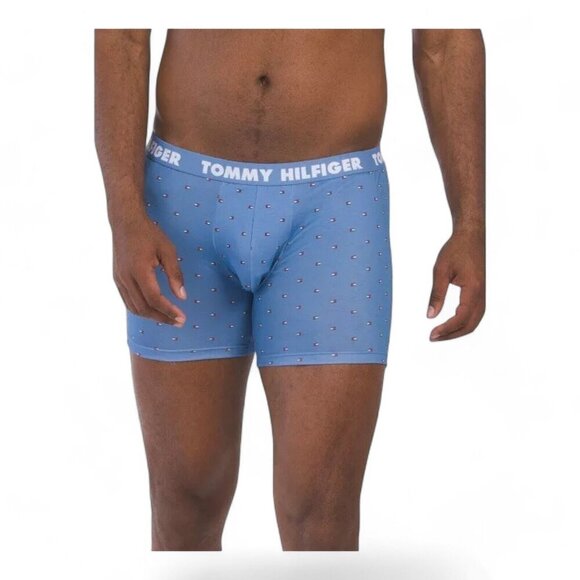 TOMMY HILFIGER Statement Flex Boxer Briefs 3 Pack Men's Size Large _A3 - Picture 10 of 12